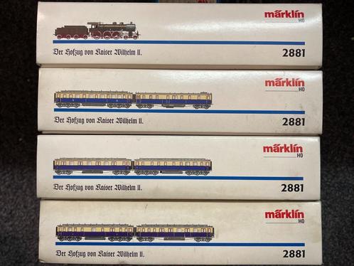 * NIEUW * Märklin 2881 * Keizererlijke Hoftrein Wilhelm II *, Hobby en Vrije tijd, Modeltreinen | H0, Nieuw, Wagon, Wisselstroom