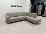 GRATIS LEVERING Z.G.A.N beige hoekbank 275x215 Gereinigd, Ophalen of Verzenden, Zo goed als nieuw, Vierpersoons of meer, Stof