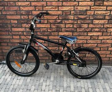 Stoere zwarte Crossfiets BMX kinderfiets mountainbike beschikbaar voor biedingen