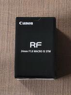 Nieuwe lens Canon RF 24mm f/1.8 Macro IS STM incl garantie, Ophalen of Verzenden