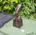 Bronzen Nefertiti beeld 35 cm hoog, Ophalen