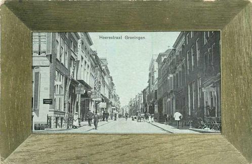 (380-747-029) Groningen Heerestraat, Verzamelen, Ansichtkaarten | Nederland, Groningen, Verzenden