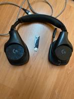 Logitech g533 headset, Computers en Software, Headsets, Ophalen of Verzenden, Zo goed als nieuw, Over-ear