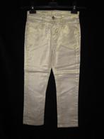 Prachtige gouden glitter coated broek van H&M maat 128., Broek, H&M, Zo goed als nieuw, Verzenden