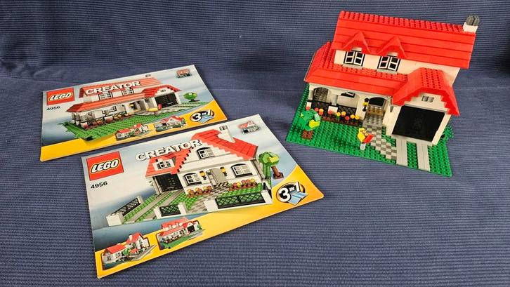 LEGO Creator 3-in-1 4956 Huis, Kinderen en Baby's, Speelgoed | Duplo en Lego, Gebruikt, Lego, Complete set, Ophalen of Verzenden