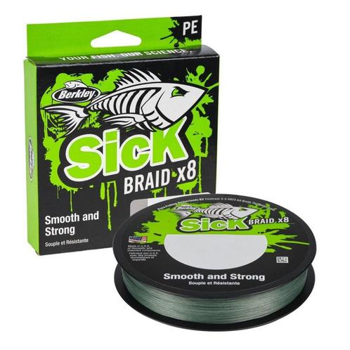 Berkley Sick Braid 8, Watersport en Boten, Hengelsport | Roofvissen, Nieuw, Vislijn, Ophalen of Verzenden