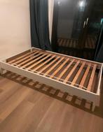 Bed 120x200 incl lattenbodem GRATIS, Huis en Inrichting, Ophalen, Gebruikt, Wit, Twijfelaar
