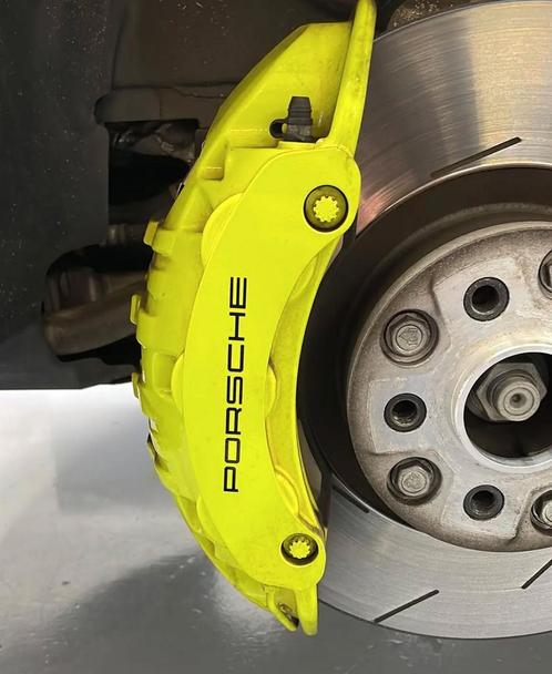 Porsche Remklauw Stickers - Hittebestendig & UV-bestendig, Auto diversen, Autostickers, Ophalen