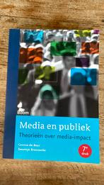 Connie de Boer - Media en publiek, Sociale wetenschap, Connie de Boer; Swantje Brennecke, Ophalen of Verzenden, Zo goed als nieuw