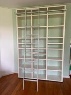 Mega Design Hülsta wand- boekenkast met bibliotheek-trap, Huis en Inrichting, Kasten | Boekenkasten, Ophalen, Met plank(en), Gebruikt