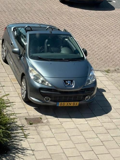 Peugeot 207 1.6 VTI CC 88KW AUT 2007 Grijs, Auto's, Peugeot, Particulier, Benzine, D, Cabriolet, Automaat, Origineel Nederlands