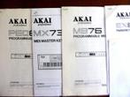 Elf handleidingen van AKAI synthesizers en modules, Ophalen of Verzenden, Zo goed als nieuw, Keyboard of Synthesizer