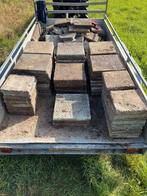 GRATIS tegels (30x30 en 40x40), Tuin en Terras, Tegels en Klinkers, Ophalen, Gebruikt, Beton, Terrastegels