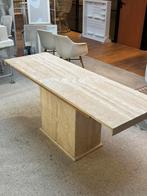 Travertin side tafel, Ophalen