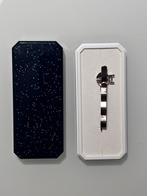 Stijlvolle Zilverkleurige Tie Clip - Nieuw in Doos, Kleding | Heren, Stropdassen, Ophalen, Nieuw, Grijs, Effen