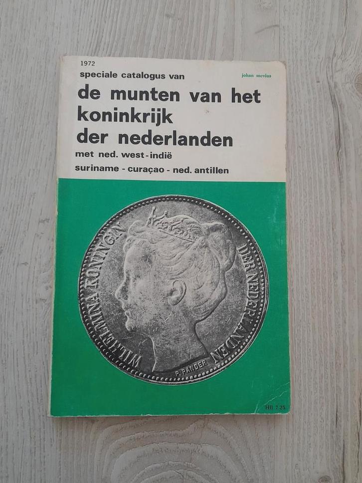 Munten Koninkrijk Nederlanden 1972 - Johan Mevius, Boeken, Catalogussen en Folders, Gelezen, Catalogus, Ophalen