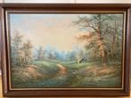 Schilderij van Van den Burg, Ophalen, Gebruikt, Oorspronkelijke maker, Schilderij