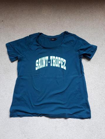 Zizzi t-shirt Saint-tropez petrol maat s beschikbaar voor biedingen