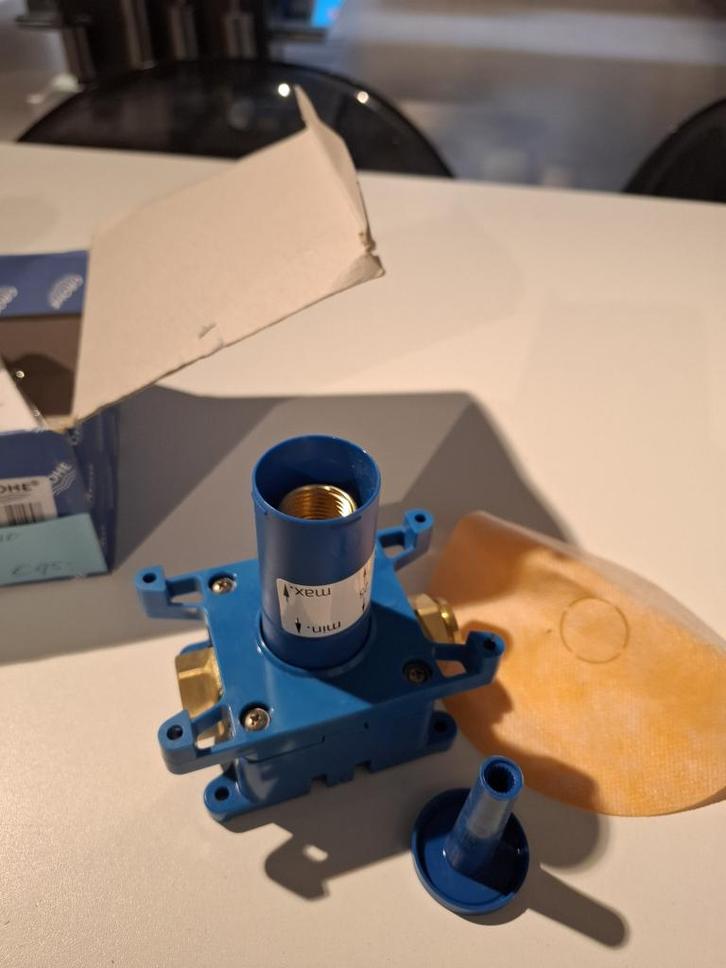 GROHE Grohtherm F inbouwdeel, Doe-het-zelf en Verbouw, Sanitair, Nieuw, Ophalen