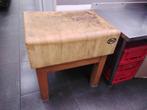 Slagers hakblok uit de slagerij 78 cm bij 60 cm hoogte 82 cm, Ophalen of Verzenden