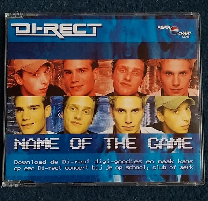Te koop: CD-single "Name Of The Game" Di-rect, oude formatie, Cd's en Dvd's, Cd Singles, Zo goed als nieuw, Pop, Ophalen of Verzenden