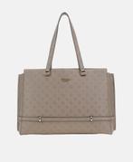 Guess Tote Bag Zarela Taupe nieuw t.w.v. €180,00, Sieraden, Tassen en Uiterlijk, Tassen | Damestassen, Ophalen of Verzenden, Nieuw
