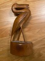 Skulptuur houtsnijwerk pelikaan, Ophalen of Verzenden