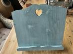 Mooie houten landelijke stijl boekensteun voor kookboeken., Ophalen of Verzenden, Zo goed als nieuw