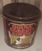 Vintage Douwe Egberts blik, Ophalen, Gebruikt, Koffie, Douwe Egberts