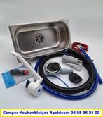 Camper keukenblokje keukenblok keuken WATER / WASBAK SET, Caravans en Kamperen, Camper-accessoires, Verzenden, Nieuw, G.simonke@outlook.com