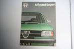 Folder Alfa Romeo Alfasud Super (1977) (28), Nieuw, Alfa Romeo, Ophalen of Verzenden