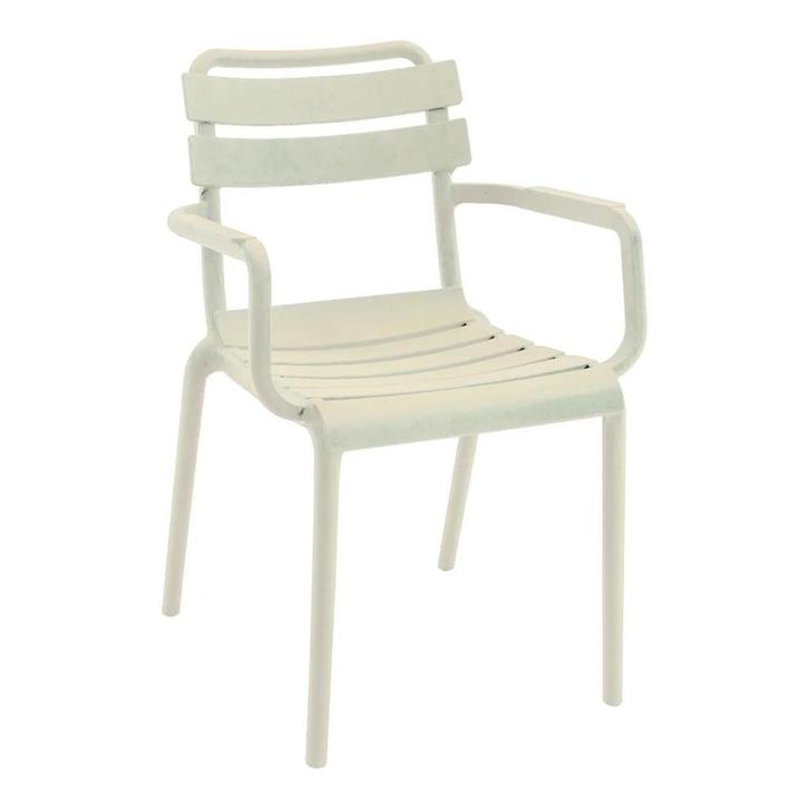 Stapelstoel Torvi kleur beige, Huis en Inrichting, Stoelen, Nieuw, Kunststof, Overige kleuren, Ophalen of Verzenden