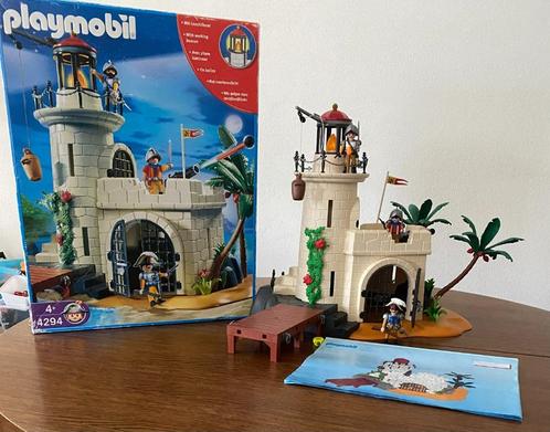 Playmobil Soldatenbastion met Vuurtoren - 4294, Kinderen en Baby's, Speelgoed | Playmobil, Zo goed als nieuw, Complete set, Ophalen of Verzenden