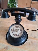 Retro Telefoon Klok, Ophalen of Verzenden, Gebruikt, Analoog, Wekker of Tafelklok