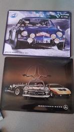 Metalen Autoplaten - Alpine & Mercedes-Benz, Verzamelen, Automerken, Motoren en Formule 1, Ophalen of Verzenden, Gebruikt, Auto's