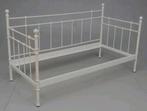 Tromsnes - Wit bed, incl lattenbodem en matras, Ophalen, 90 cm, Eenpersoons, Wit