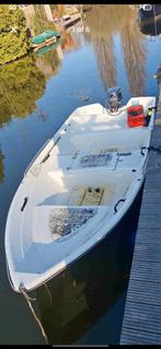Boot met yamaha  2tak.5pk, Watersport en Boten, Ophalen of Verzenden, Zo goed als nieuw, Grootzeil, Minder dan 15 m²