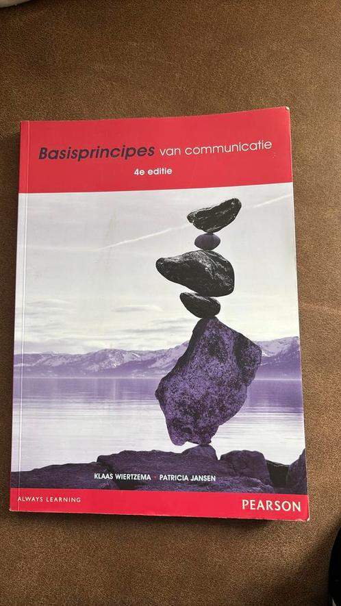 Patricia Jansen - Basisprincipes van communicatie, Boeken, Schoolboeken, Zo goed als nieuw, Nederlands, Overige niveaus, Ophalen of Verzenden