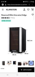 Wijnkoeler, Zonder vriesvak, 160 cm of meer, Ophalen of Verzenden, Minder dan 75 liter