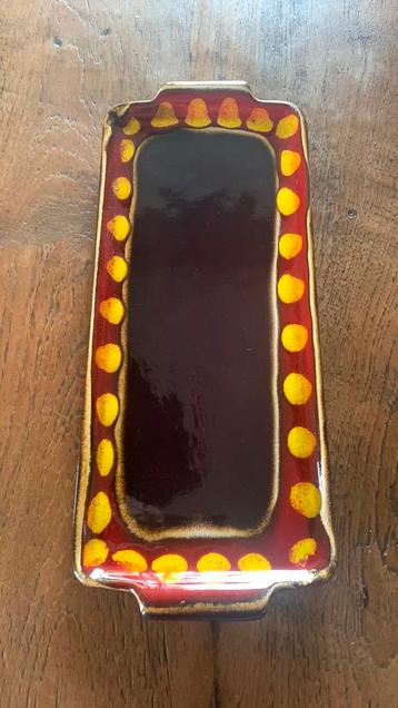 Vintage aardewerk serveer schaal zgan beschikbaar voor biedingen