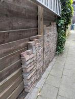 Ouderwetse Trommelstenen 10,5 x 10,5 cm (NIET van beton), Tuin en Terras, Schuttingen, Ophalen of Verzenden, Gebruikt, Minder dan 3 meter