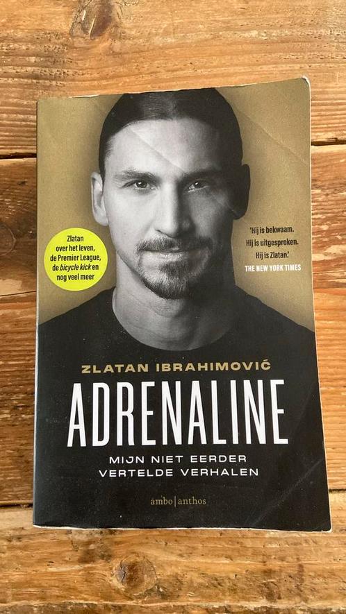 Zlatan Ibrahimovic - Adrenaline, Boeken, Biografieën, Gelezen, Sport, Ophalen of Verzenden