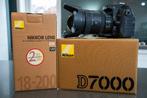Nikon D7000 DSLR + AF-S DX 18-200mm f/3.5-5.6G VR II, Spiegelreflex, Ophalen of Verzenden, Zo goed als nieuw, 8 keer of meer