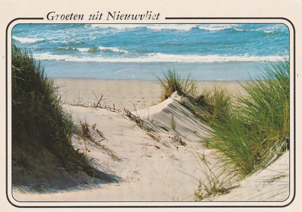 NIEUWVLIET Duin Strand Zee, Verzenden, 1980 tot heden, Gelopen, Zeeland