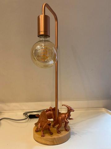Unieke Dino Lamp - Handgemaakt! beschikbaar voor biedingen