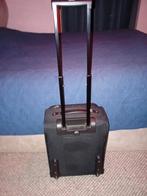 Kleine zwarte trolley, Gebruikt, Minder dan 50 cm, Ophalen of Verzenden, Minder dan 35 cm