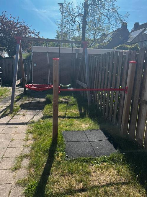 Schommel en duikelrek, Kinderen en Baby's, Speelgoed | Buiten | Speeltoestellen, Zo goed als nieuw, Schommel, Ophalen of Verzenden