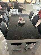 Eethoek van het merk Iceberg, Huis en Inrichting, Complete eetkamers, Ophalen of Verzenden, Zo goed als nieuw, 4 tot 6 stoelen