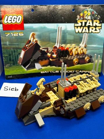 Lego Star Wars set 7126 Battle Droid Carrier beschikbaar voor biedingen