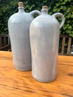 Twee kruiken/keulse potten, Huis en Inrichting, Woonaccessoires | Vazen, Overige kleuren, Ophalen of Verzenden, Minder dan 50 cm